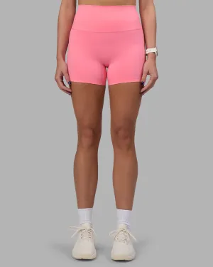 Elixir Ultra High-Rise 4" Short - Candy Pink Shape Retain Outdoor Lover Adjustable Drawcord