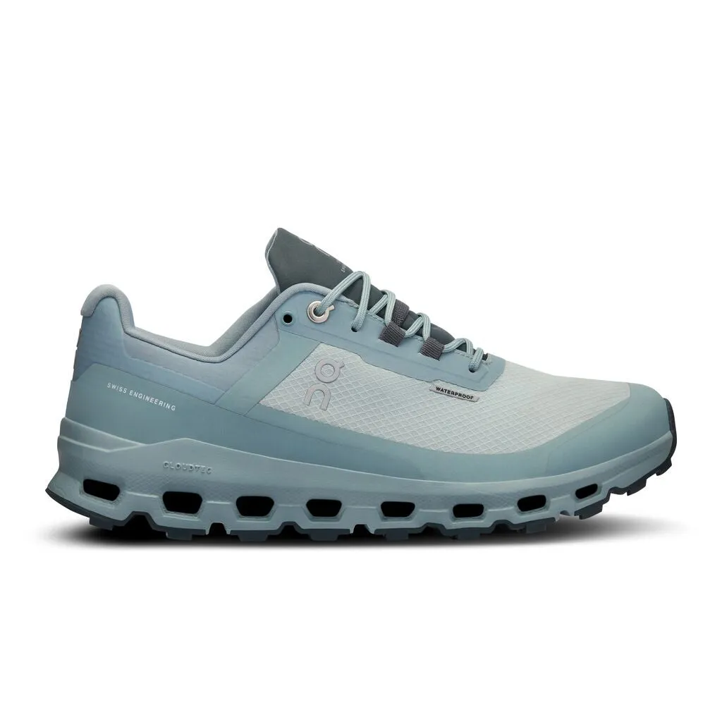 senior trail shoes On Running Cloudvista Waterproof (Womens) - Glacier/Cobble