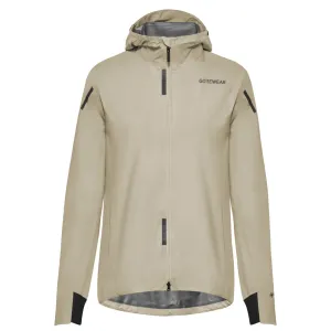 GoreWear Concurve Gore-Tex Women's Running Jacket - Tech Beige suitable for modeling Conquer