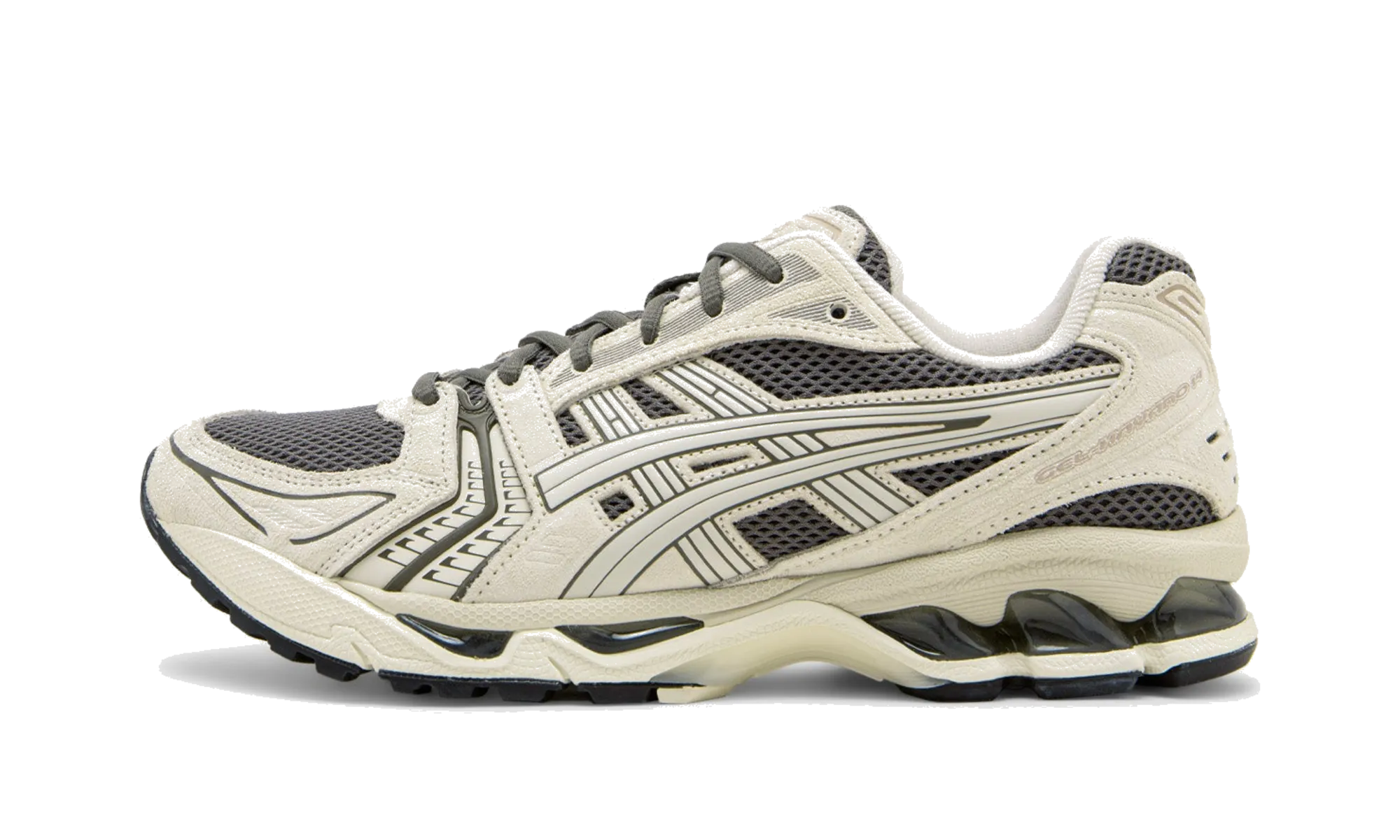 GEL-Kayano 14 "Truffle Grey Oatmeal" Kick Step