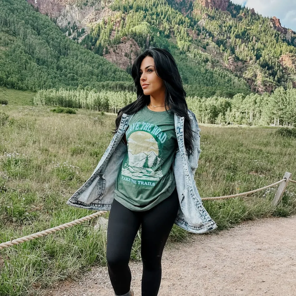 Workout Gear Take The Trails Tee