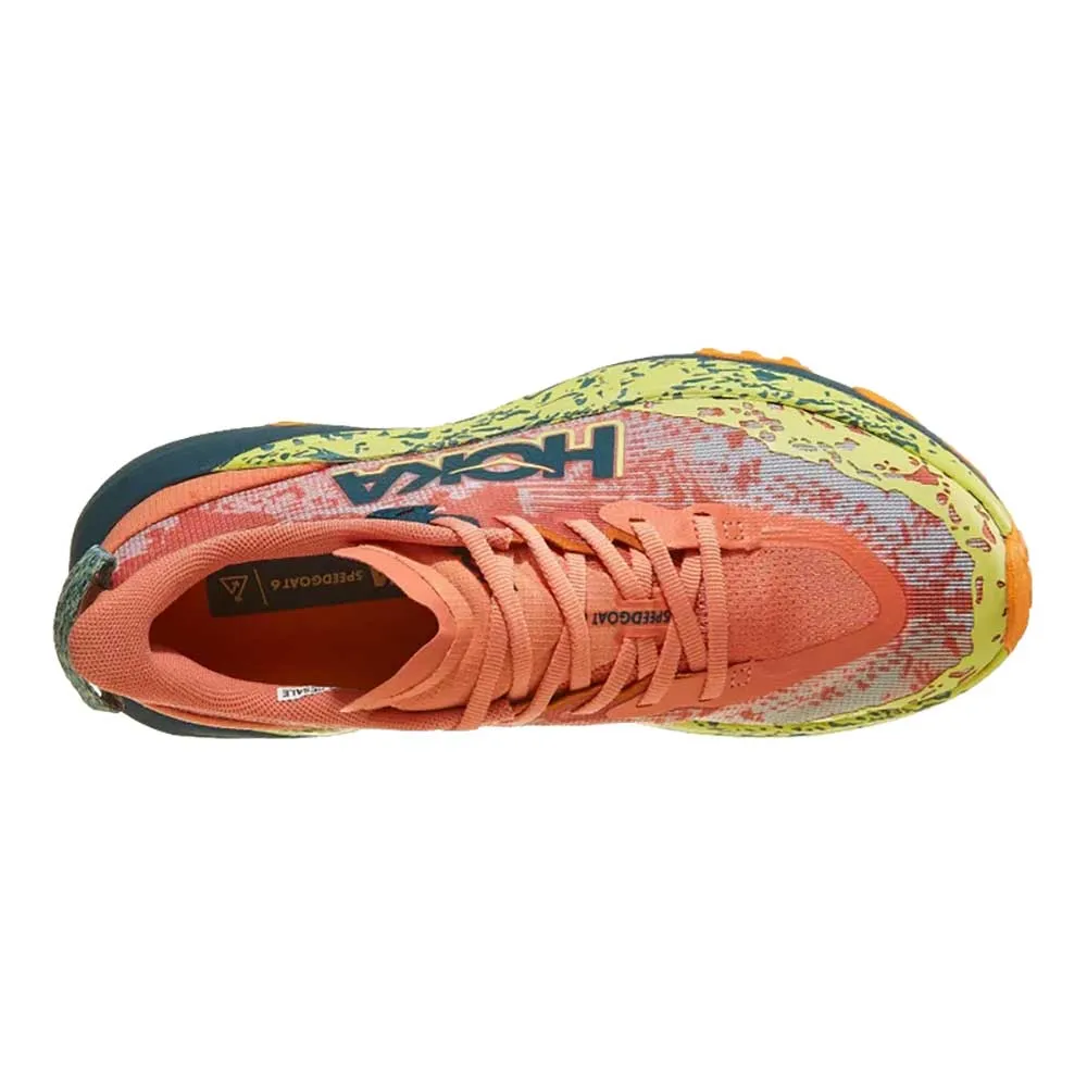 Active Lifestyle Odor Resistant Insole Women's Speedgoat 6 Trail Running Shoe - Feldspar/Blue Twilight - Regular (D)