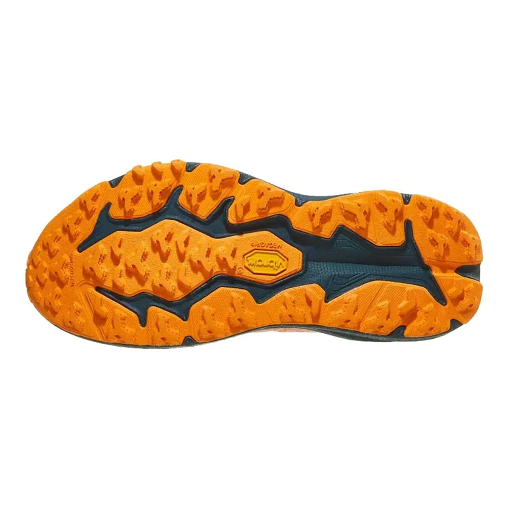 Women's Speedgoat 6 Trail Running Shoe - Feldspar/Blue Twilight - Regular (D) Comfort - Assured Pressure Mapping Technology