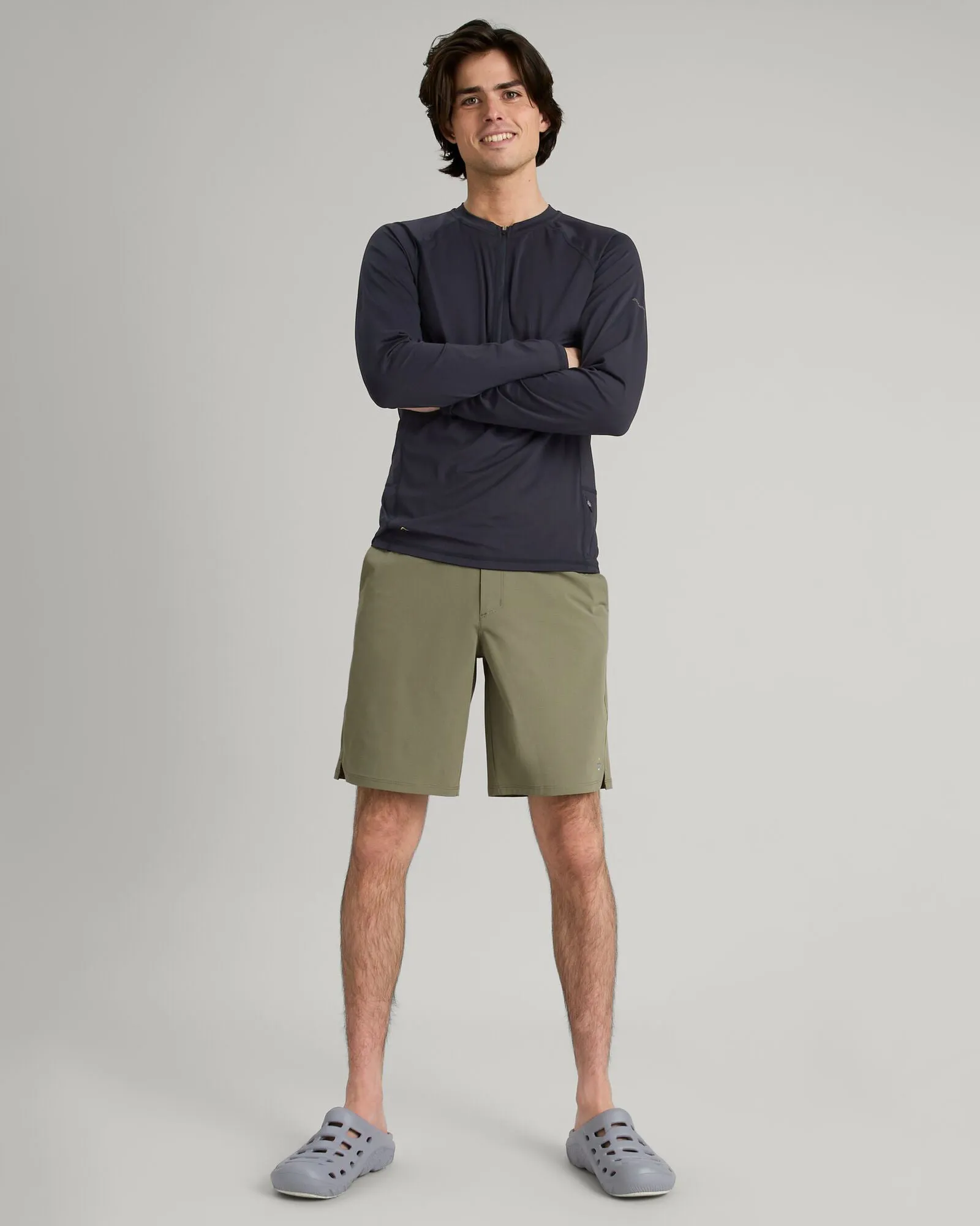 Chill Wear Satin Lining WTR-Seeker Men's Splash Long Sleeve Top - Meteor