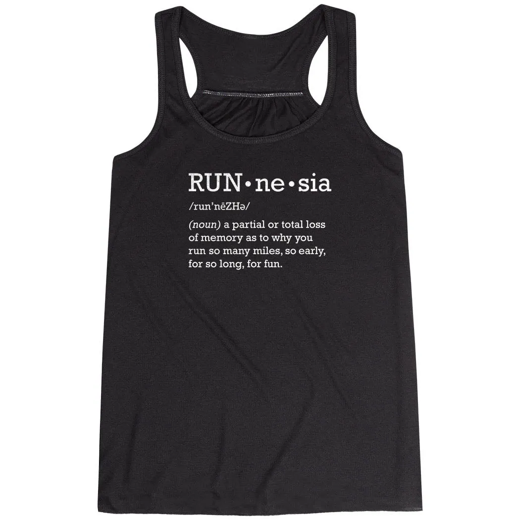 Collectible Flowy Racerback Tank Top - RUNnesia