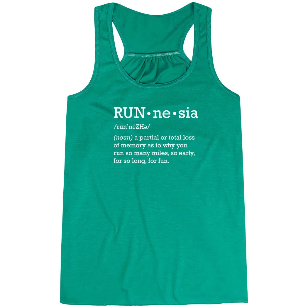 Flowy Racerback Tank Top - RUNnesia Comfort Improvement Quick Release Moisture Control