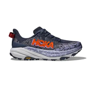 Women's Speedgoat 6 Trail Running Shoe - Nautical Dusk/Sea Ice - Regular (B) hiking - like running shoes fast - paced - runner