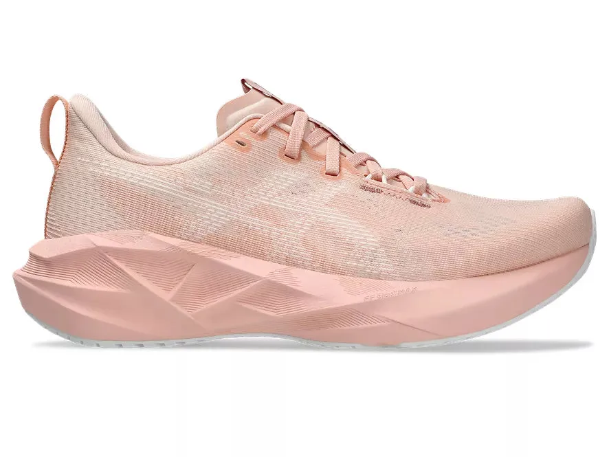 Asics | Novablast 5 | Women's | Breeze/White no - tie laces
