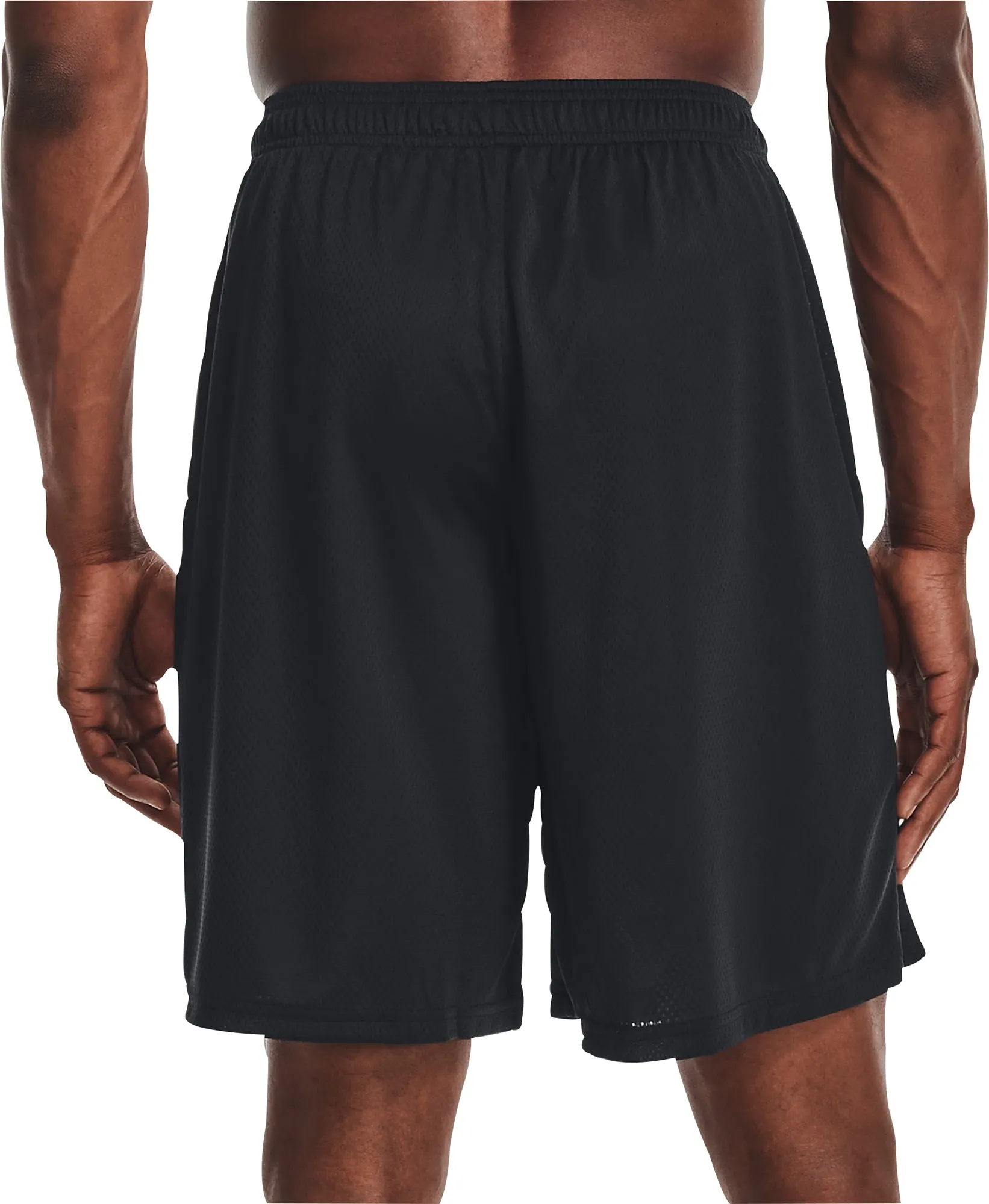 Minimal Finish Under Armour Tech Mesh Mens Running Shorts - Black