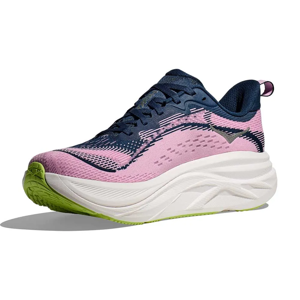 Aerobic Breathability Tech Outdoor Flexibility Women's Skyflow Running Shoe - Midnight/Pink Twilight - Wide (D)
