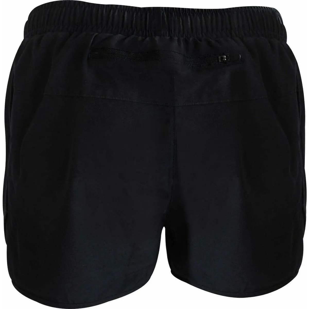 More Mile Core 2 In 1 Womens Running Shorts - Black Compact Storage Feature