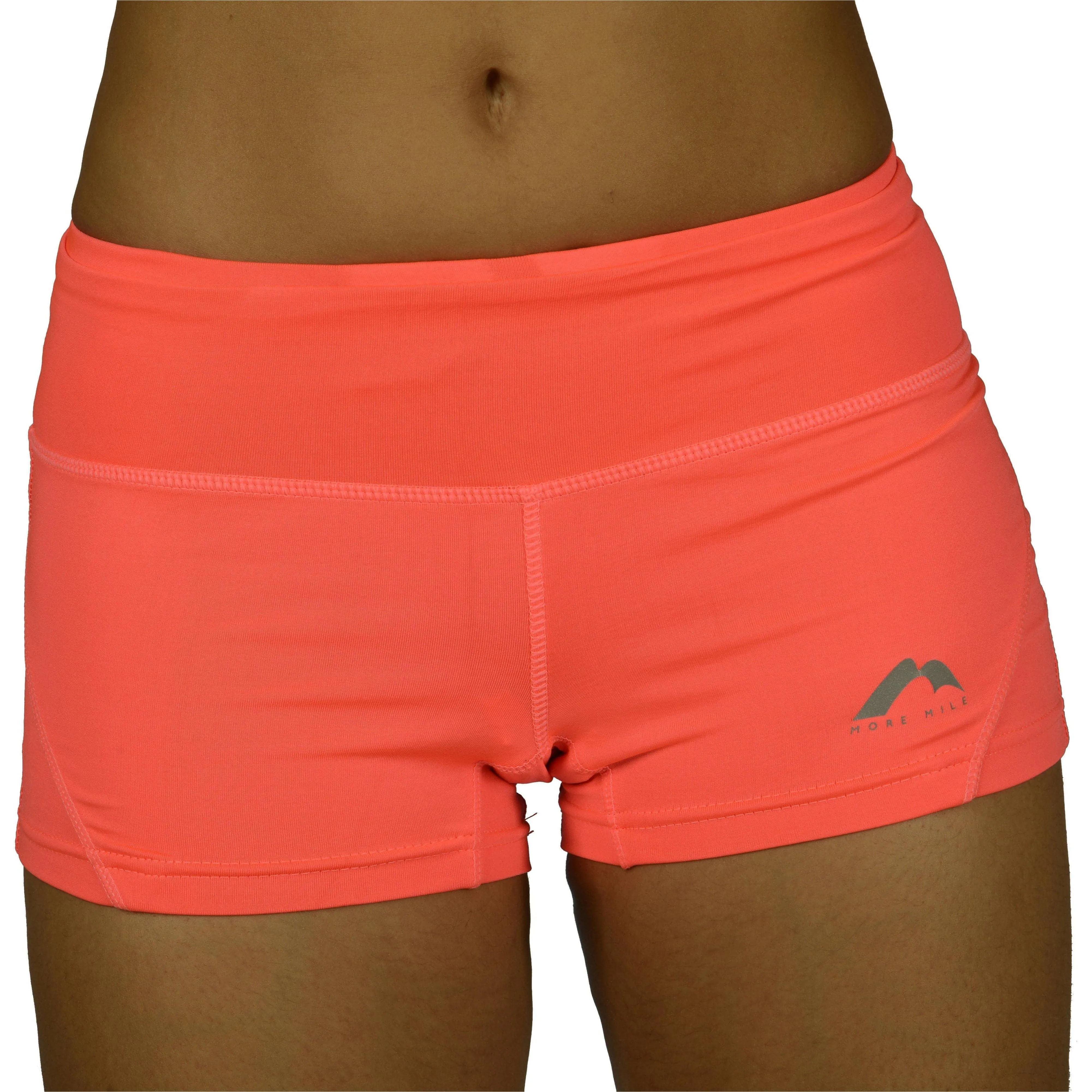 Versatile Fit More Mile More-Tech 3 Inch Womens Running Shorts - Pink