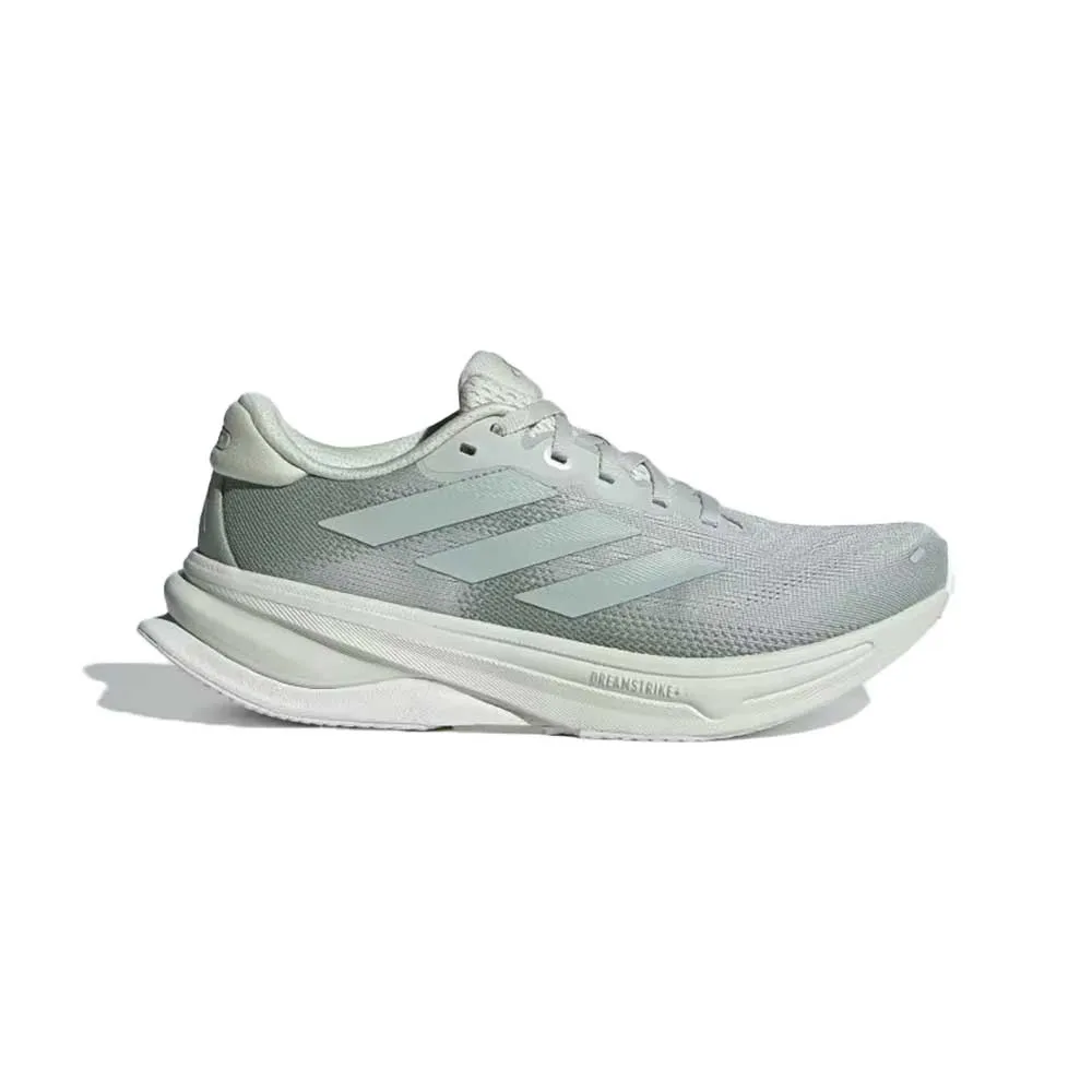 Women's Supernova Solution 2 Running Shoe - Wonder Silver/Linen Green Met/Silver Green -Regular (B) Ankle Hugging Fit