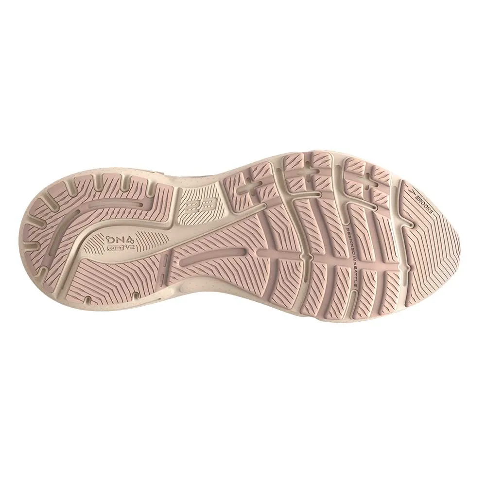 Aero Ventilation Panels Women's Adrenaline GTS 23 Running Shoe - Crystal Grey/Villa/White- Regular (B)