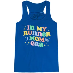 loading Flowy Racerback Tank Top - In My Runner Mom Era