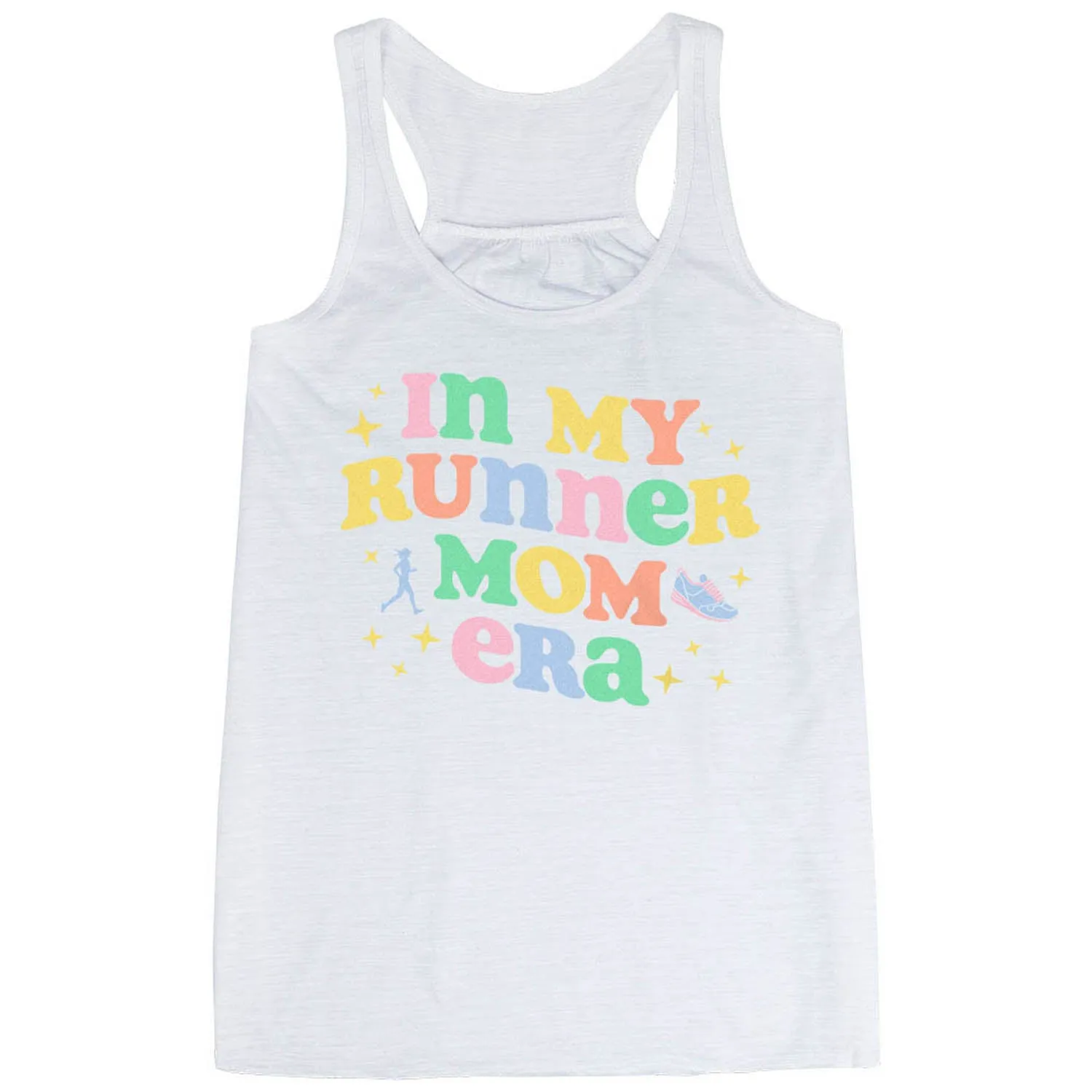 Standard - compliant Flowy Racerback Tank Top - In My Runner Mom Era
