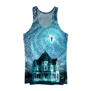 Anti Pill Technology Space Portal Tank Top
