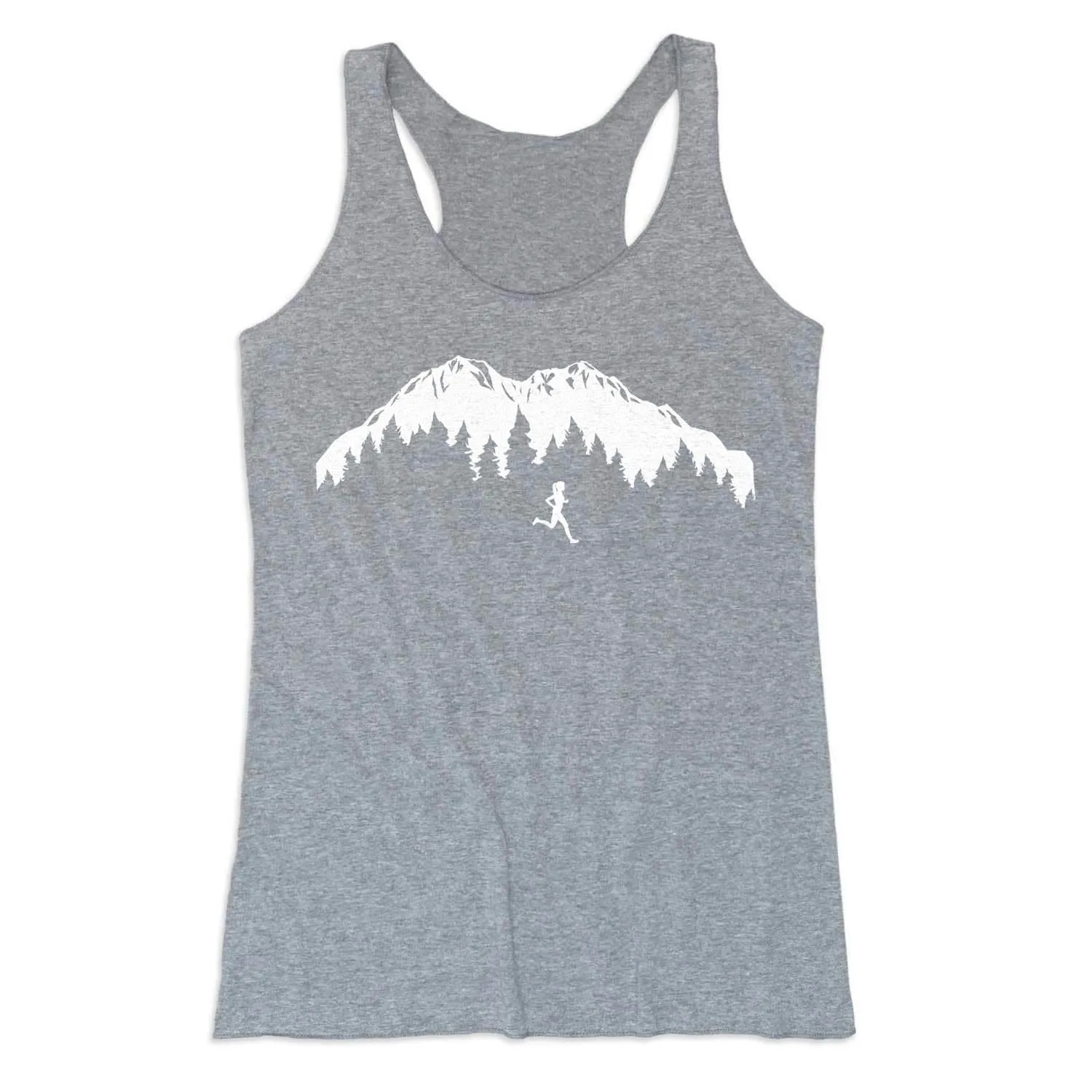 Sun Protection breath easy Women's Everyday Tank Top - Trail Runner in the Mountains