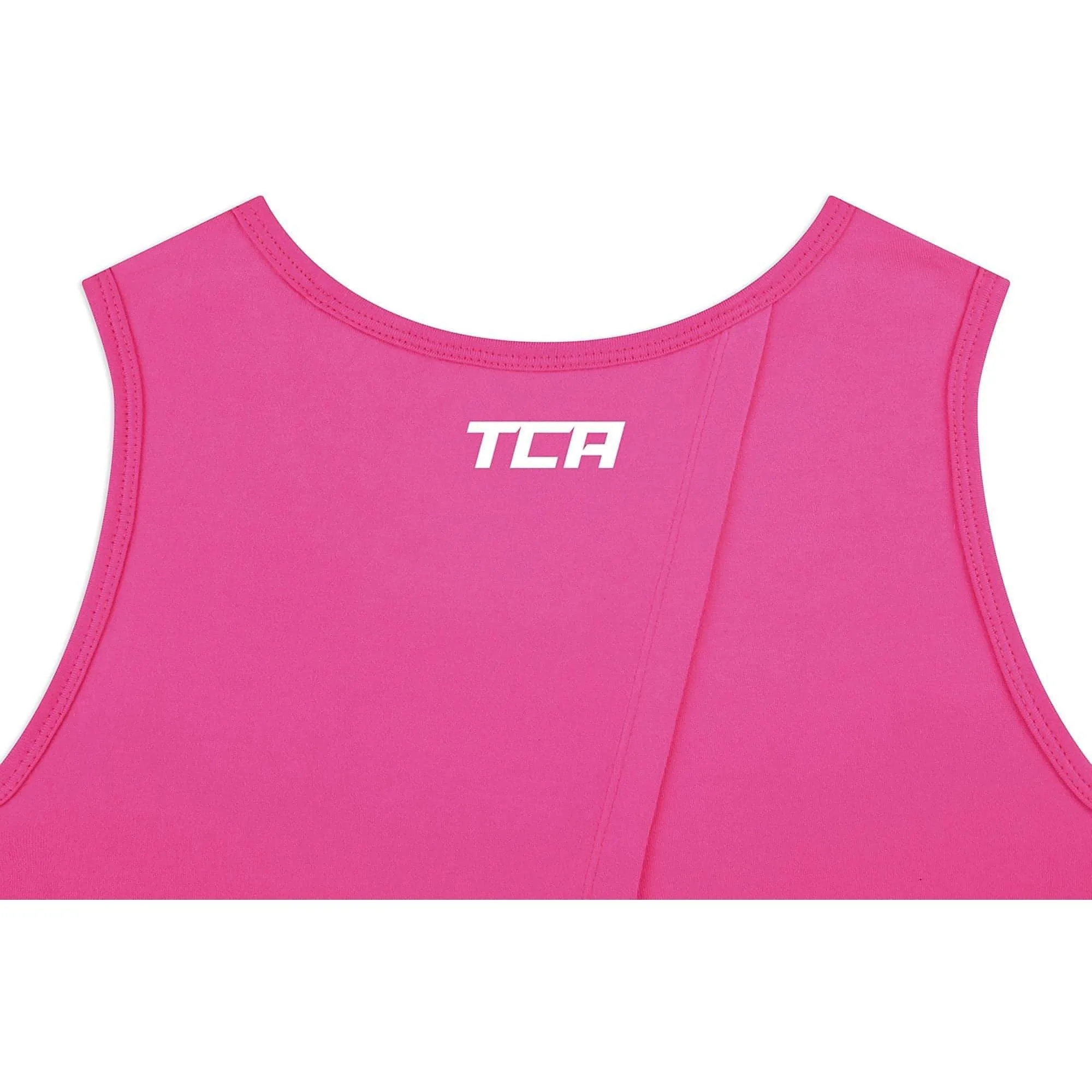 TCA Crossback Cooling Womens Training Vest Tank Top - Pink research and development