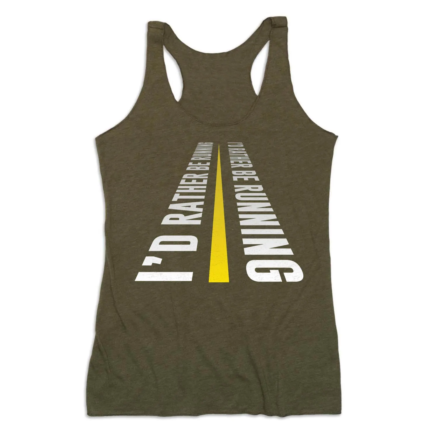 Travel Smooth Women's Everyday Tank Top - I'd Rather Be Running