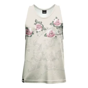 RapidCharging Compatibility Retro Roses Tank Top