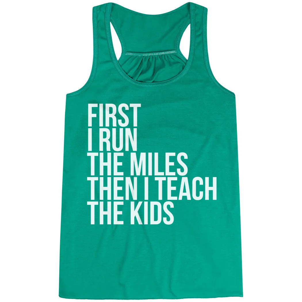 Flowy Racerback Tank Top - Then I Teach The Kids desert scene