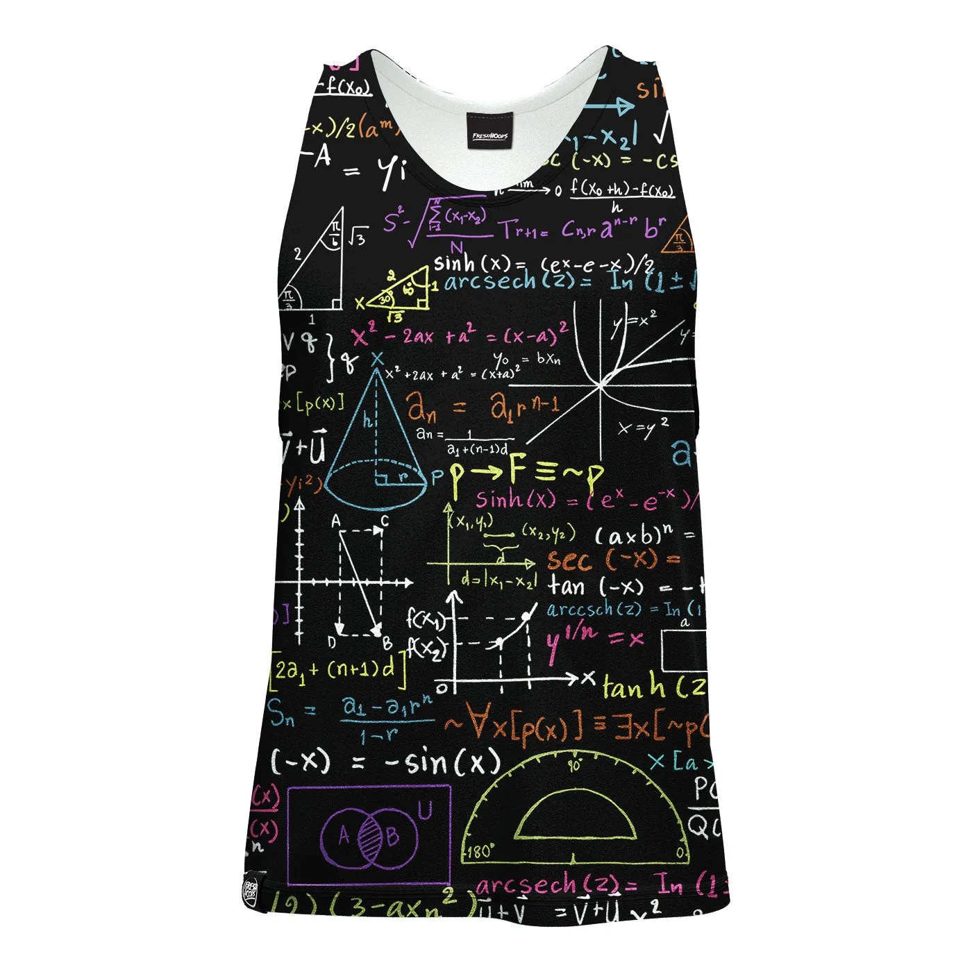 rental Durable Binding Math Tank Top