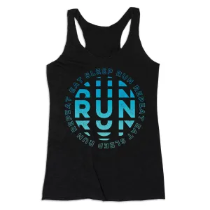 Women's Everyday Tank Top - Eat Sleep Run Repeat harsh environment use