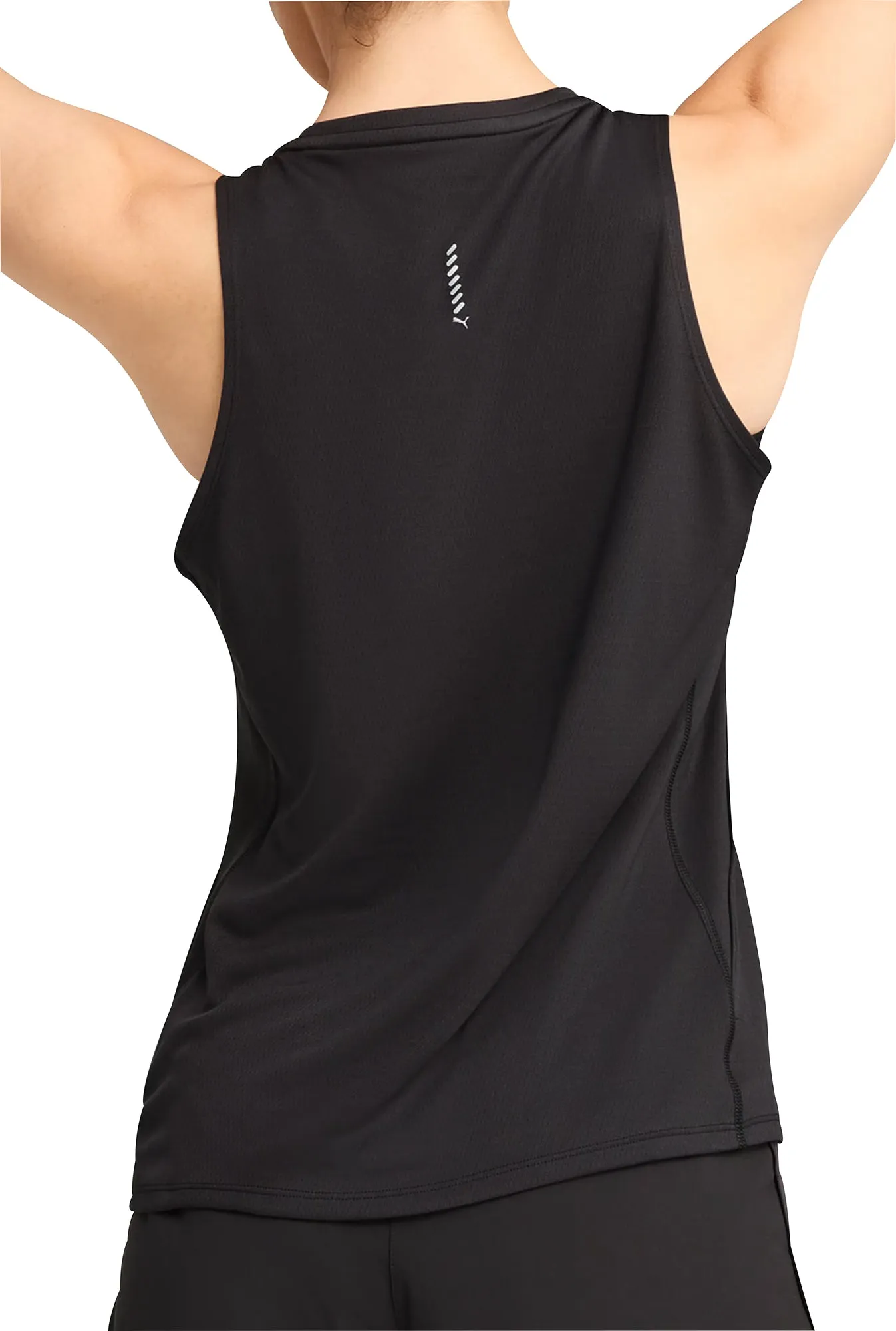 Puma Velocity Womens Running Vest Tank Top - Black Compact Storage Design Moisture Management System