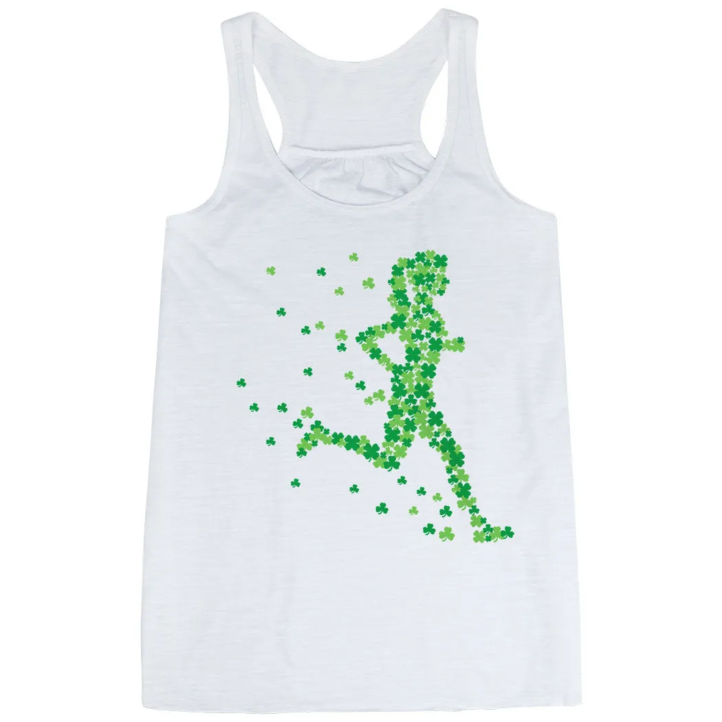 low intensity conflict Flowy Racerback Tank Top - Lucky Runner Girl