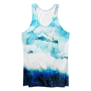 Foggy Tank Top Moisture Management System Secure Fit Design