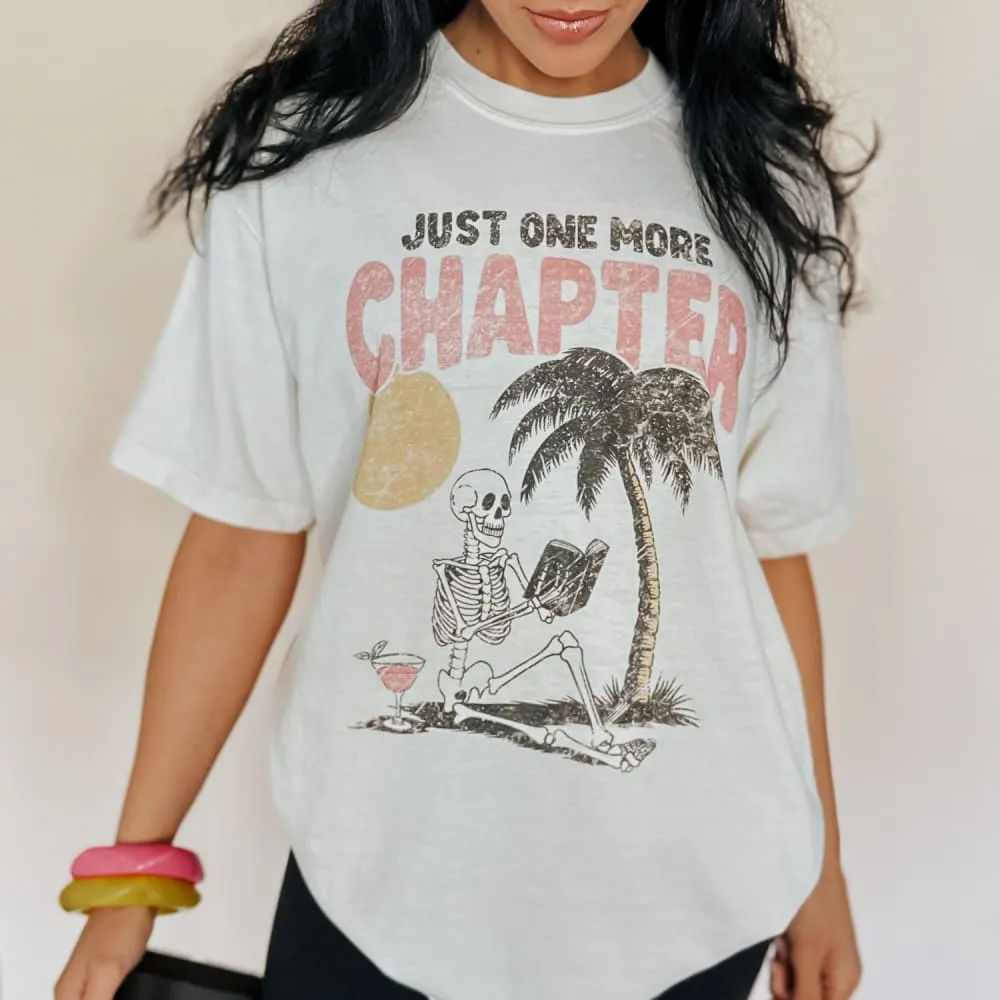 One More Chapter Tee Easy Layering