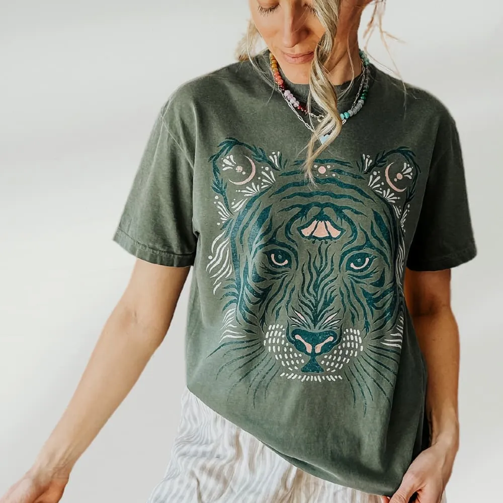 Tribal Tiger Tee Chic Style Trend