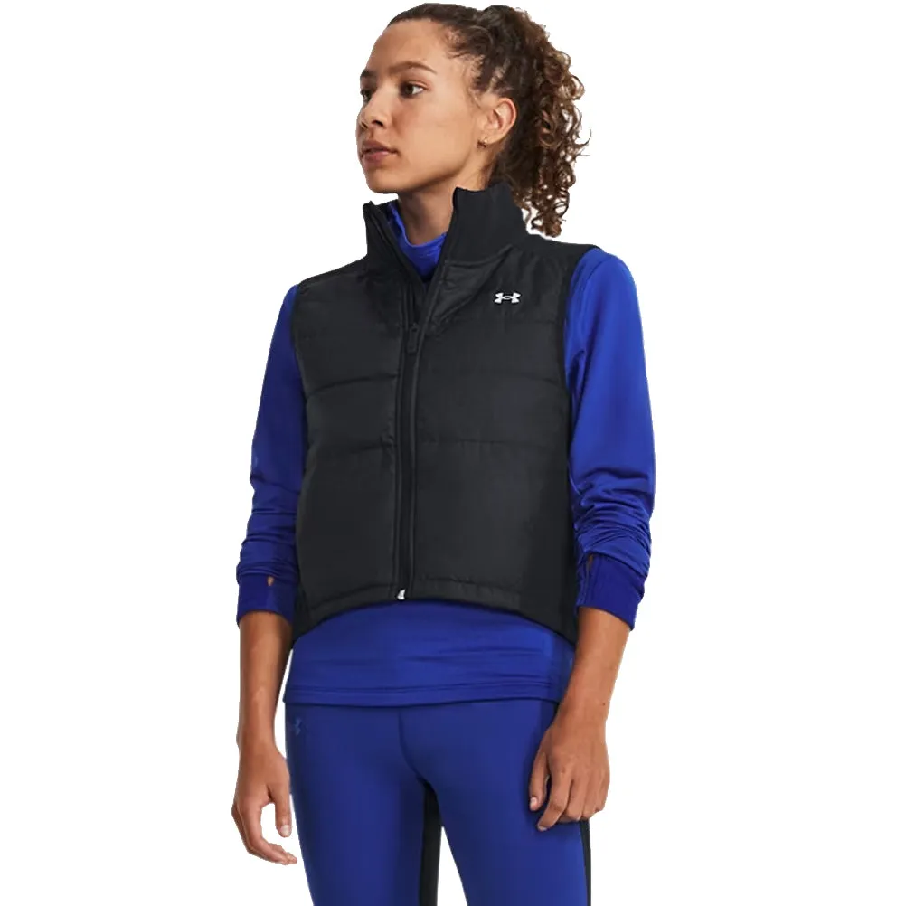 Under Armour Storm Run Vest Running Jacket - Black/Reflective Develop
