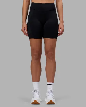 Elite Run High-Rise 7" Short Pockets - Black Active Lifestyle Dance Practice