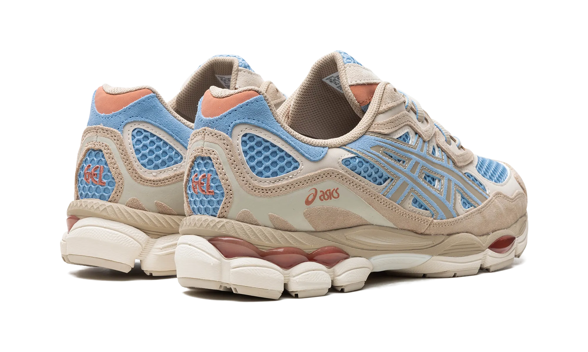 GEL-NYC "Harbor Blue/Wood Crepe" Smooth Lines Cool Lifestyle