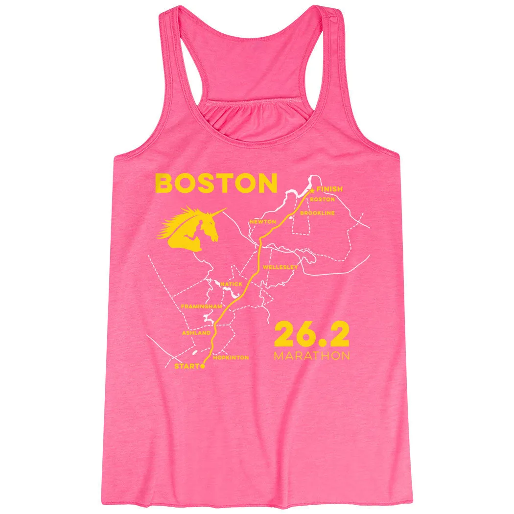 Flowy Racerback Tank Top - Boston Route Sustainability - focused Sustainable Manufacturing