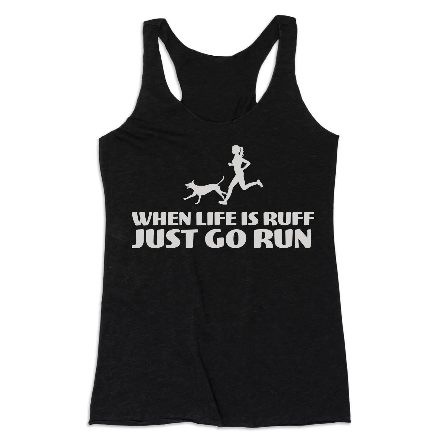 Women's Everyday Tank Top - Life is Ruff fire - resistance test passed