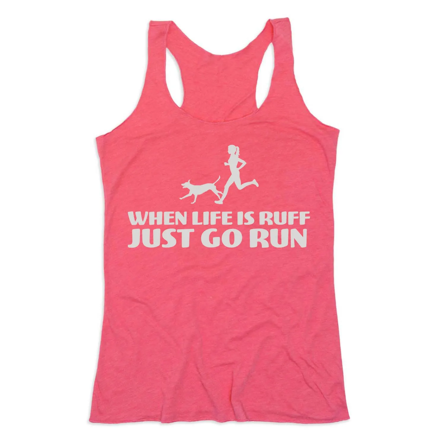 Soft Inner Lining Women's Everyday Tank Top - Life is Ruff