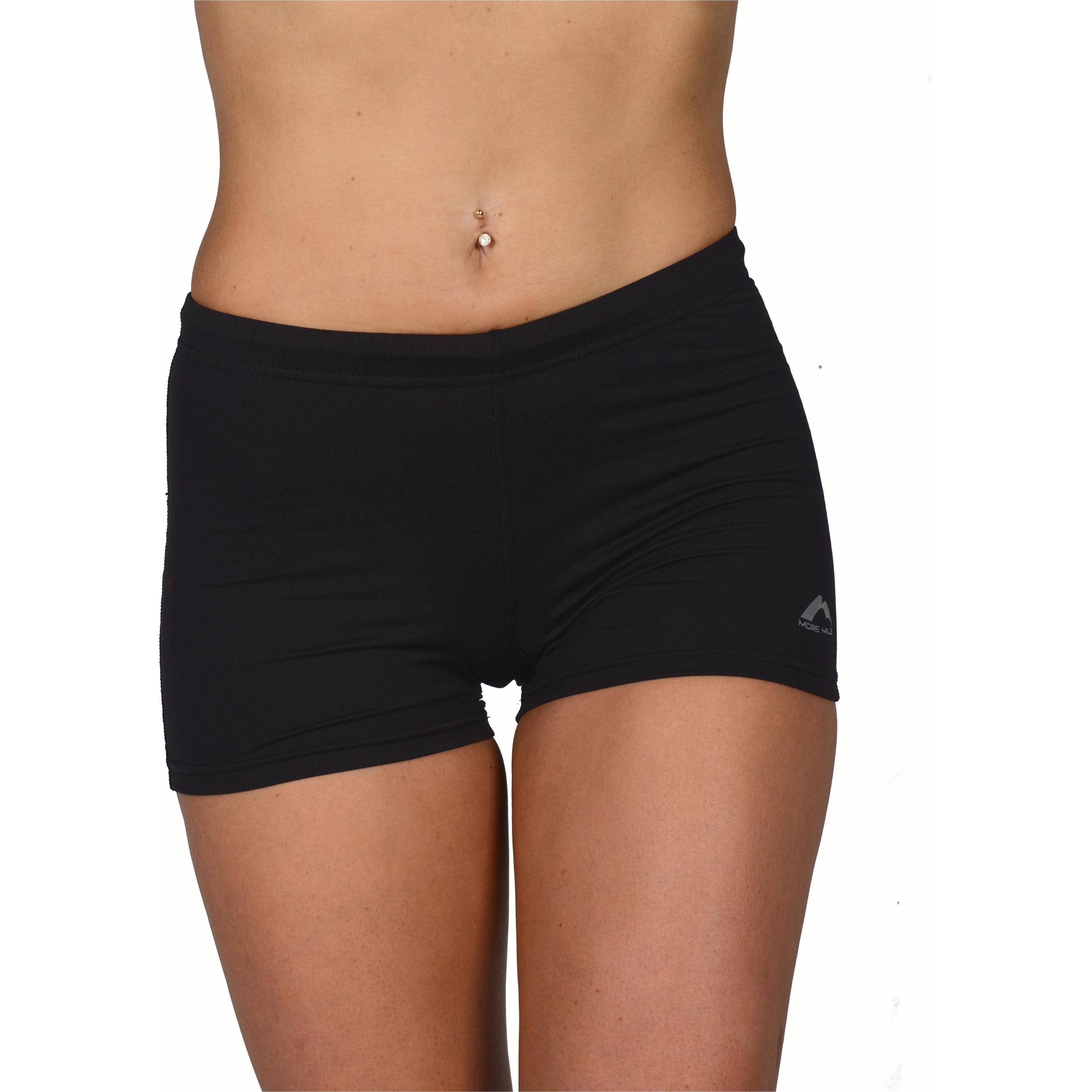 Tennis shorts More Mile More-Tech Womens Boy Running Shorts - Black