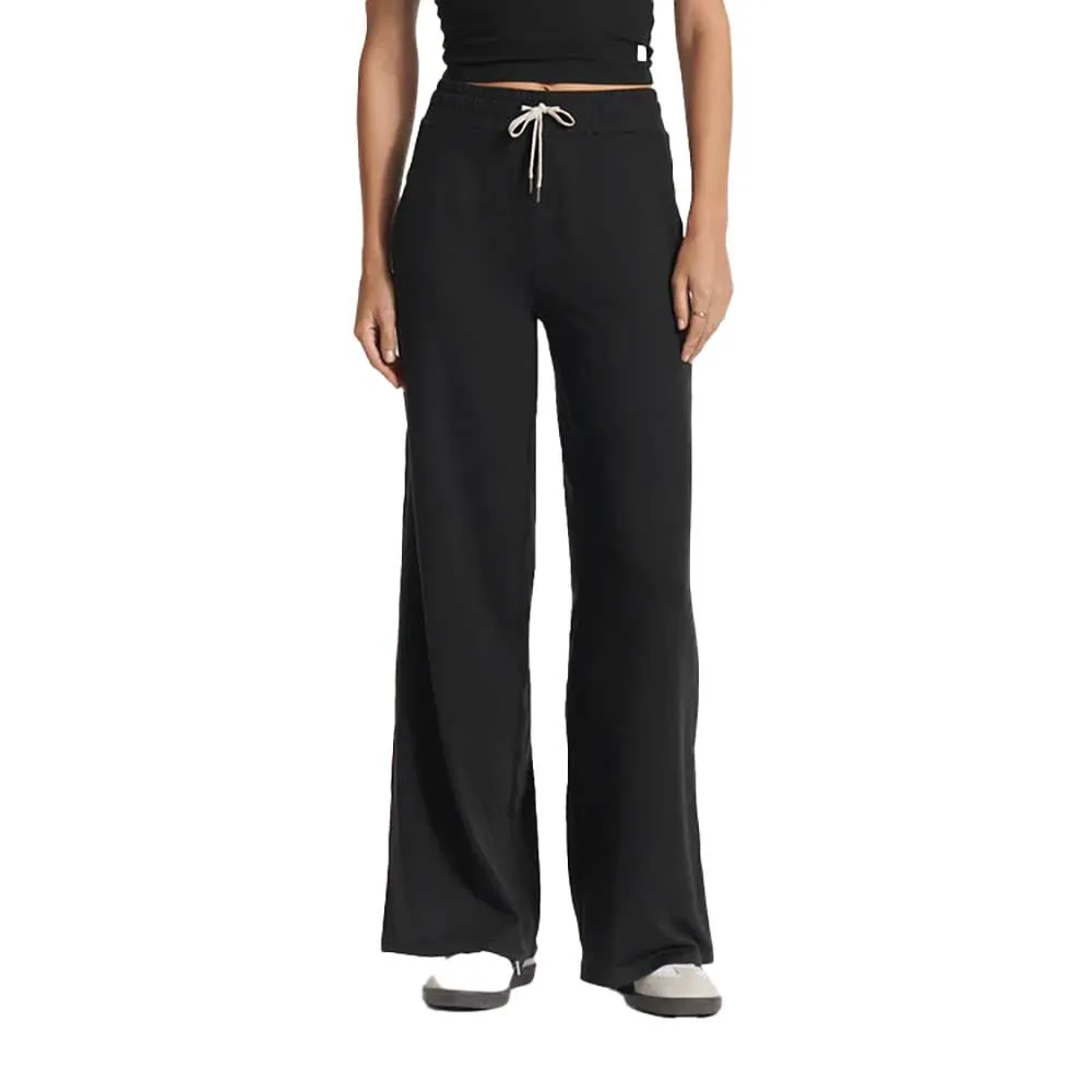 SoftBoundEdging Women's Halo Essentail Wideleg - Black Heather