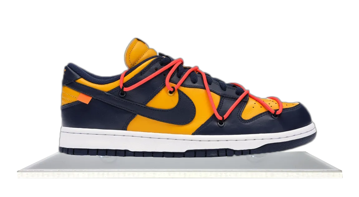 Flexible Sole Dunk Low Off-White Michigan