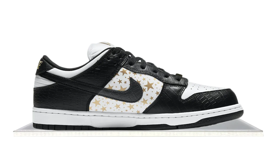 Commute Look Easy Dressing SB Dunk Low Supreme Stars Black