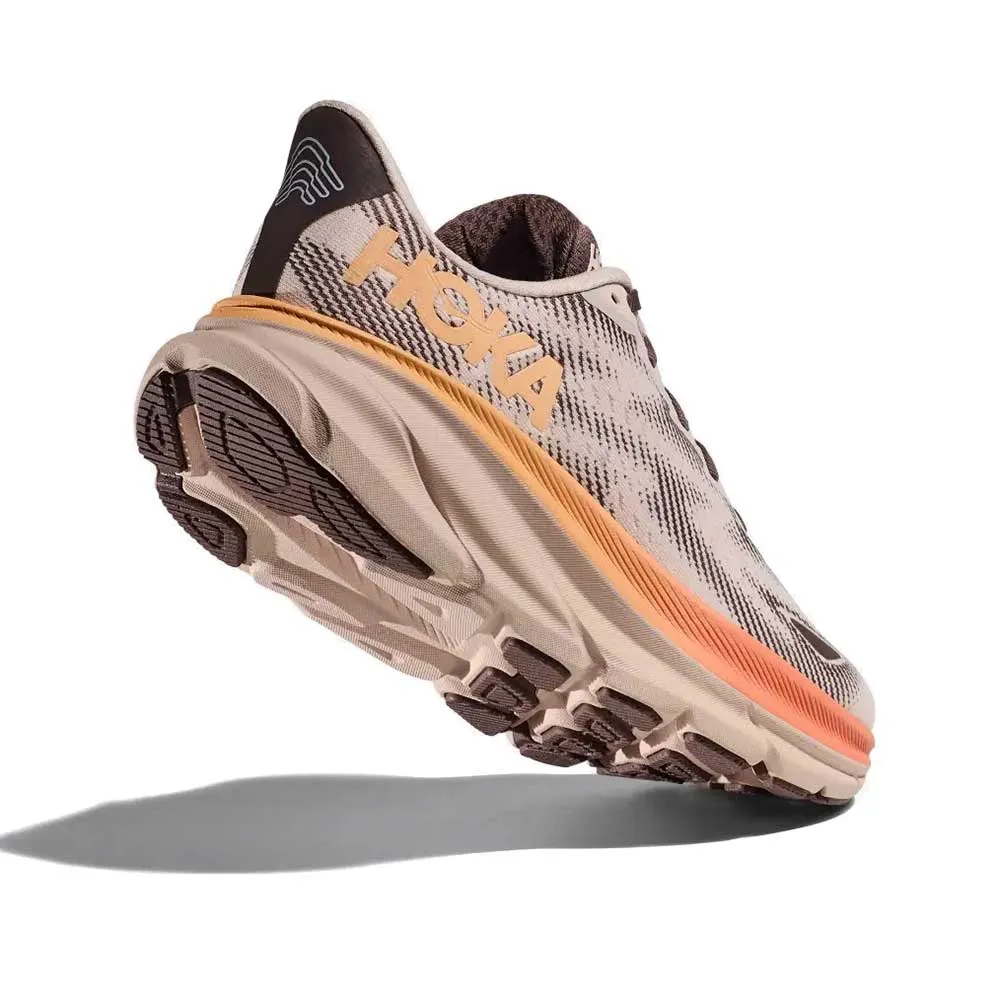 Women's Clifton 9 GTX Running Shoe - Cosmic Pearl/Smoky Quartz - Regular (B) Anti - skid Ankle Stability Feature