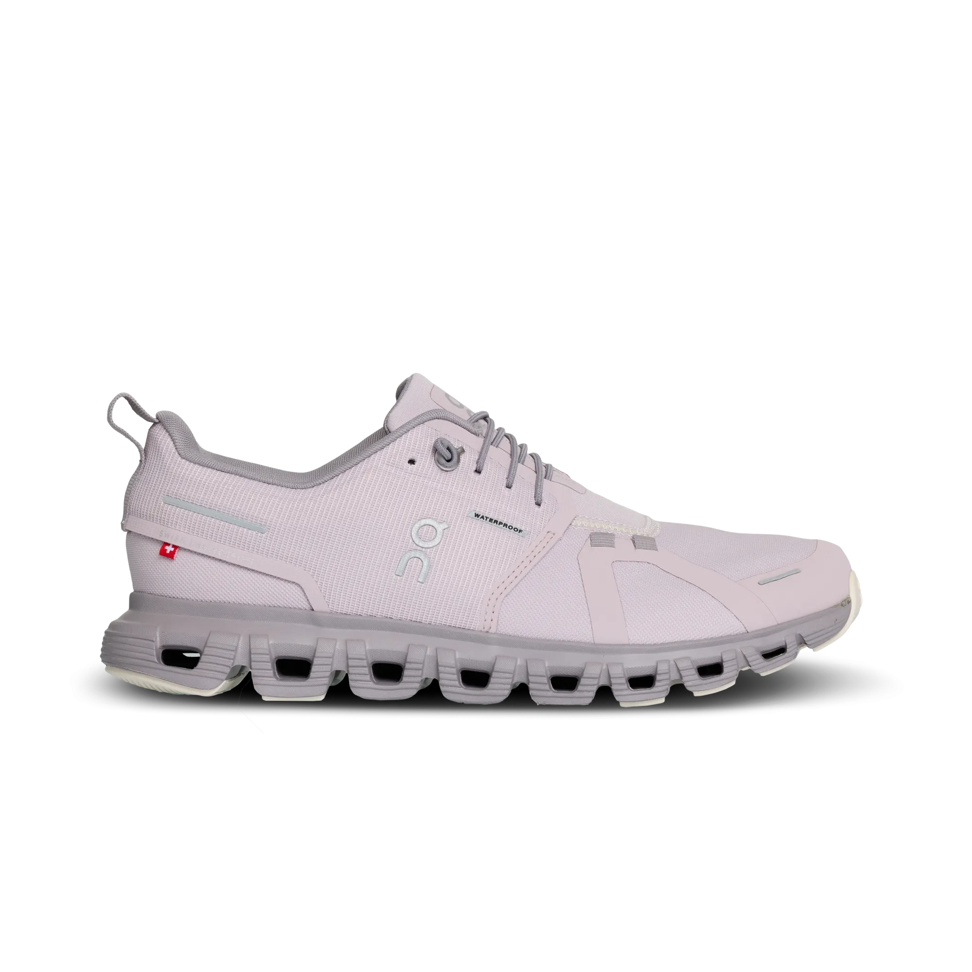 On Running | Cloud 6 WP | Women's | Mauve/Zinc adjustable - strap running wear Hyperboloid Structure