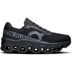 toe - bumper AdjustableLaces On Women's Cloudmonster 2 Running Shoes Black / Eclipse