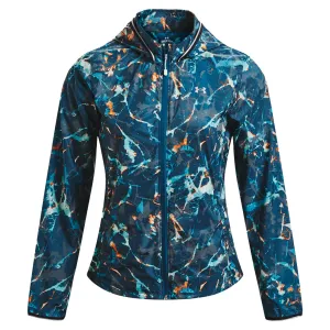 Smart Wear Under Armour Storm OutRun the Cold Women's Running Jacket - Petrol Blue/Reflective