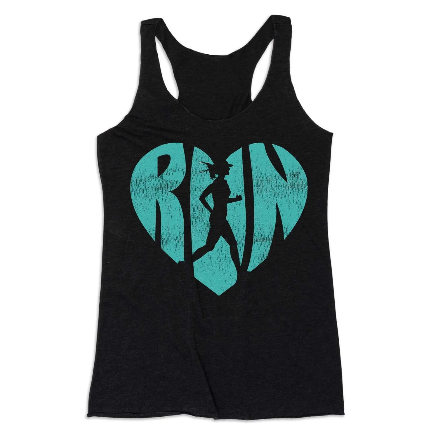 Women's Everyday Tank Top - Love The Run high - performance construction site