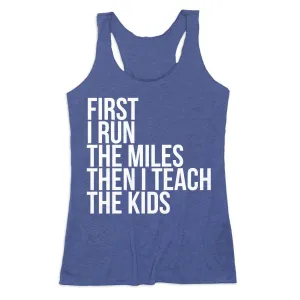 Women's Everyday Tank Top - Then I Teach The Kids Emergency response