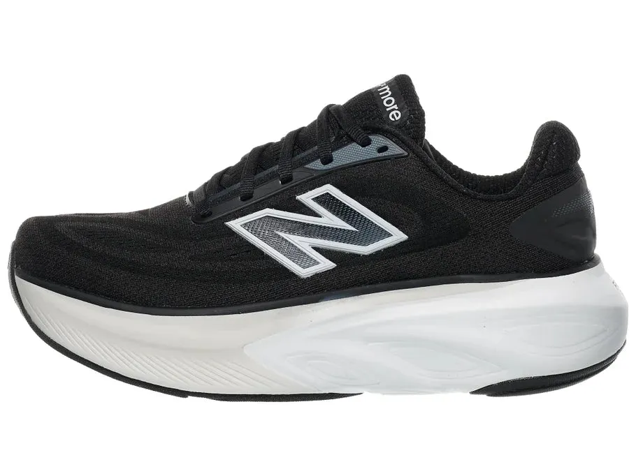 New Balance | Fresh Foam X More v6 | Women's | Black/Grey Matter/Castlerock Biomechanical Motion Control removable insoles